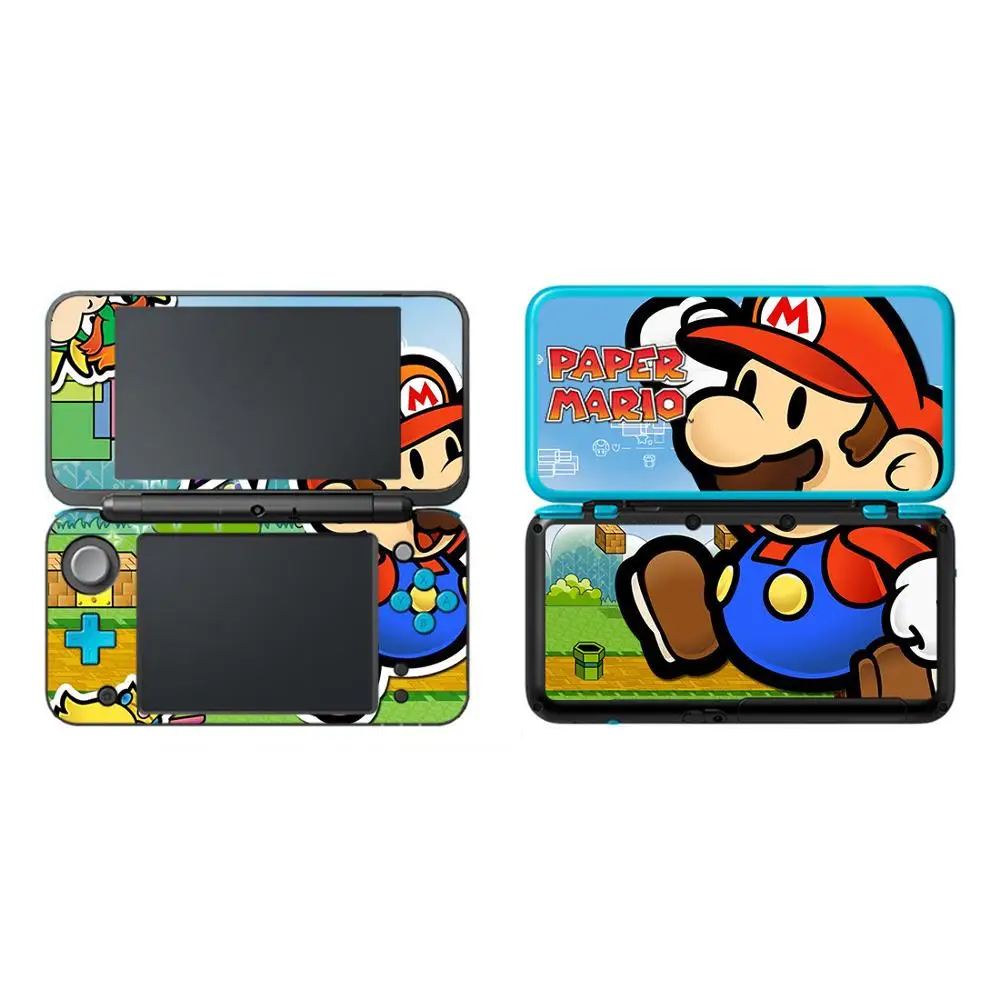 Super Mario Vinyl Cover Decal Skin Sticker for New 2DS LL XL Skins Stickers Nintendo 2DSLL Protector | Электроника