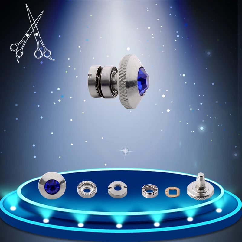 Scissor Repair Metal Screws 10 Full Set Of Hair Salon System Parts Stainless Steel Schroef Tornillo Parafuso Accessory