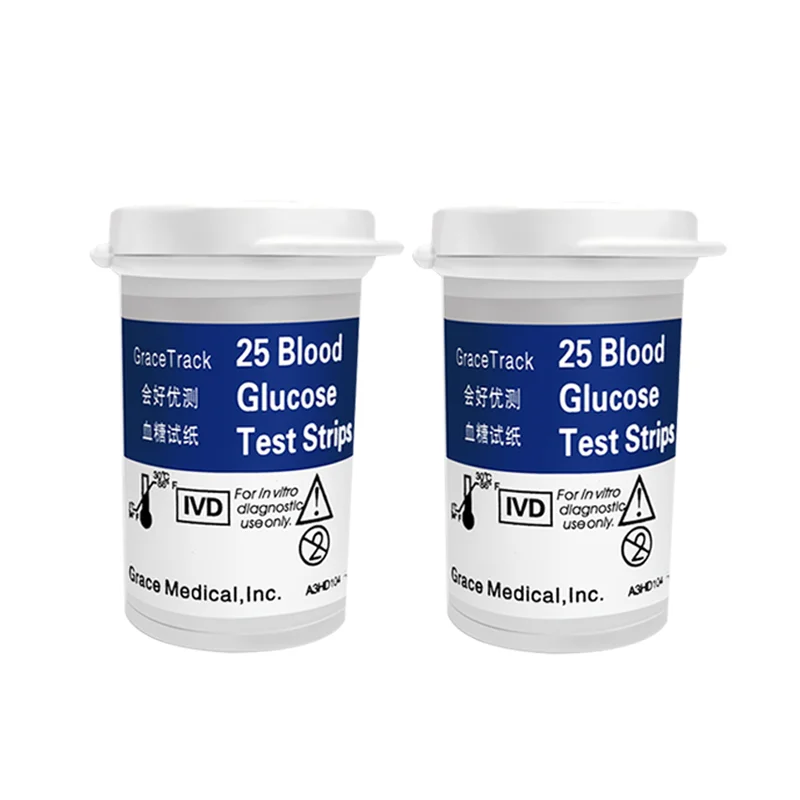 

Blood glucose test strips 50 pieces of test strips for excellent blood glucose meter