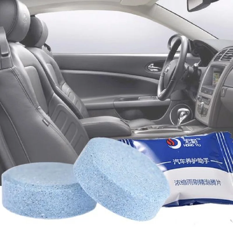 10 шт./компл. удивительная Авто Ветровое Стекло Очиститель сгущенное шипучие