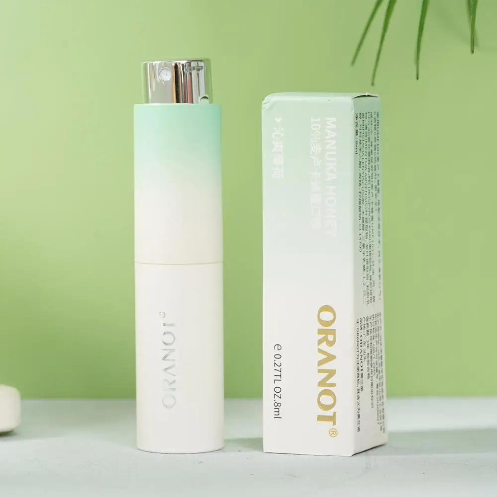 

8ML Portable Lemon-flavored Oral Spray Breath Freshener, Long-lasting, Remove Bad Breath, Remove Stains And Breath