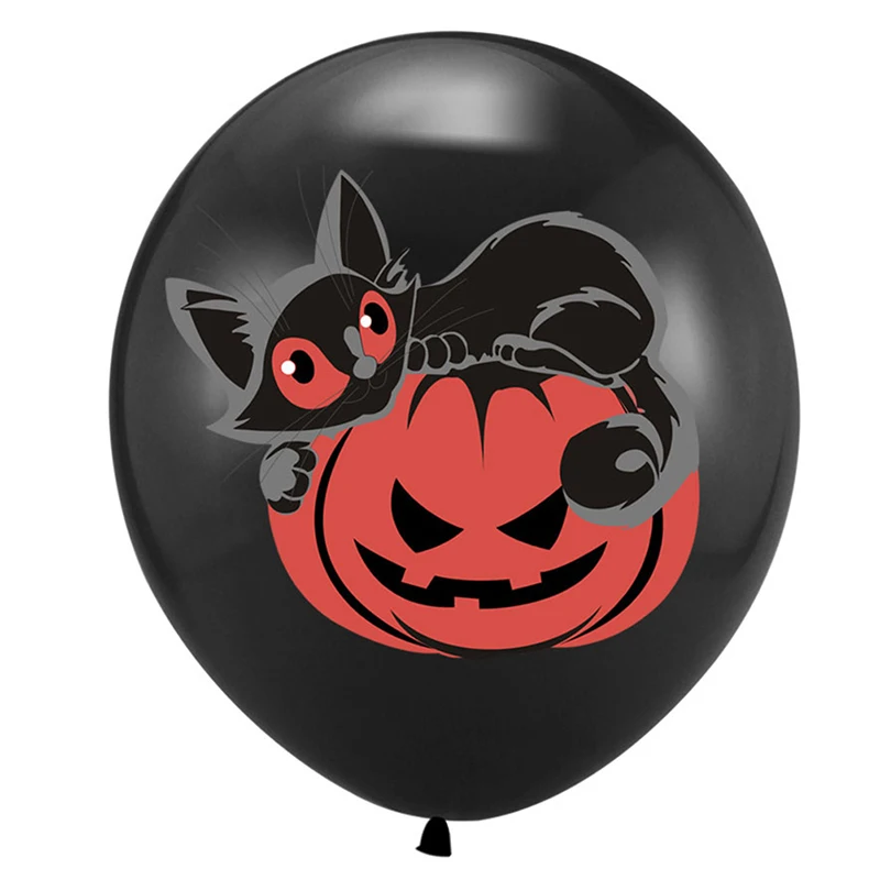 10 шт Хэллоуин Череп Тыква воздушные латексные шары Свадьба Дети ребенок душ