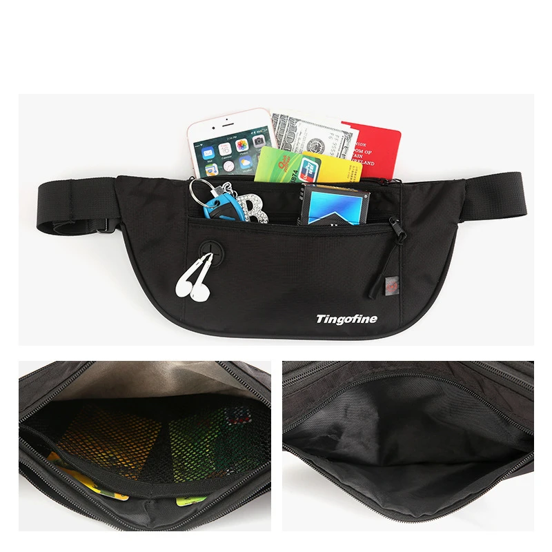 Профессиональная сумка для бега на талии занятий спортом спортзала