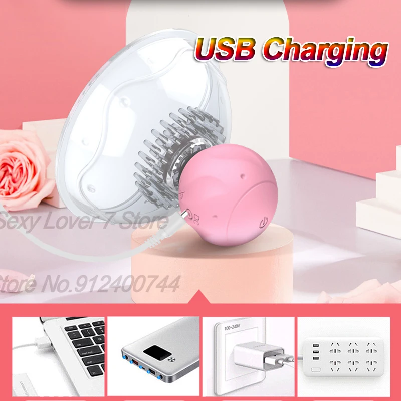 3 аксессуара вращающаяся стимуляция сосков для увеличения груди лижущий