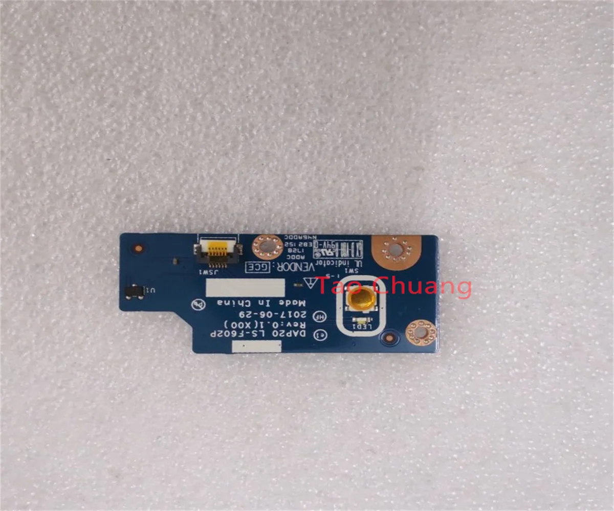 

LS-F602P для Dell Precision 7730 M7730, плата переключателя питания CV46J