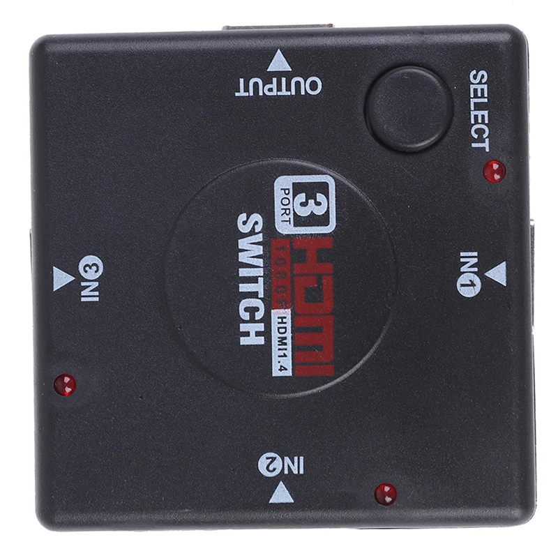 Hdmi 3 порта Переключатель Авто переключатель сплиттер селектор концентратор