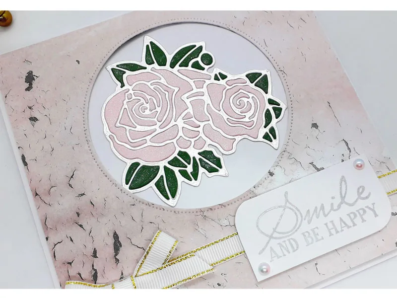 Большие Вырубные штампы пирсинг круги Скрапбукинг Сделай Сам изготовление