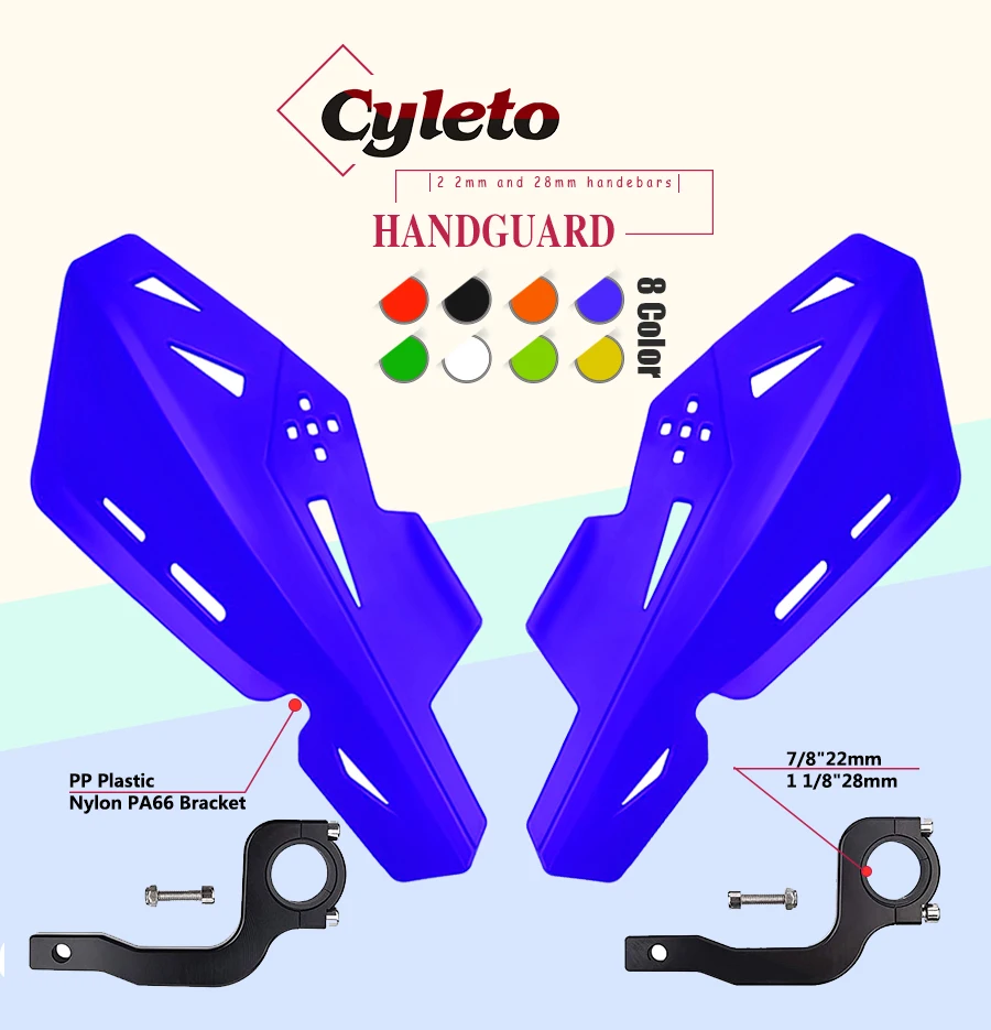 

22 28mm Motorcycle Dirt Bike Handguard Handlebar Protection Handle Hand Guards Protector For KTM EXC SXF Suzuki Honda Yamaha YZ