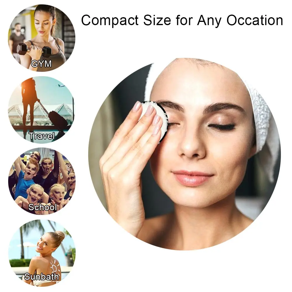 1/3 предмета в комплекте (8 см) средство для снятия макияжа с колодки Многоразовые