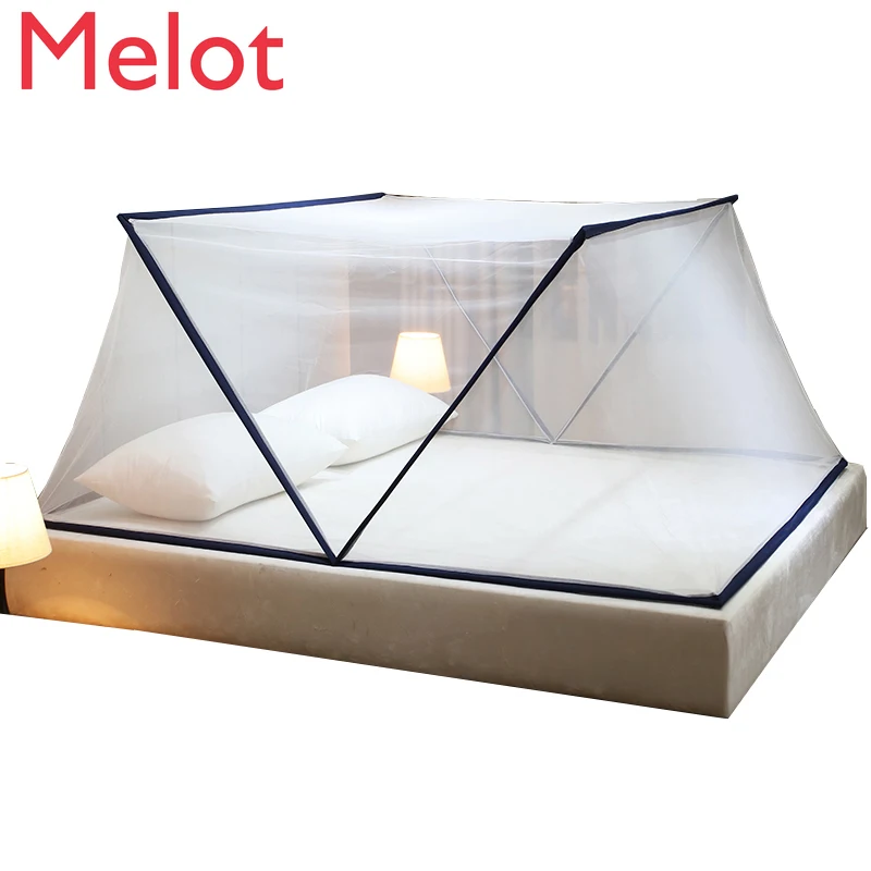 

Installation-Free Bottomless Mosquito Net 1.5 M Foldable Household Mosquito Nets M Bed for Student Dormitory