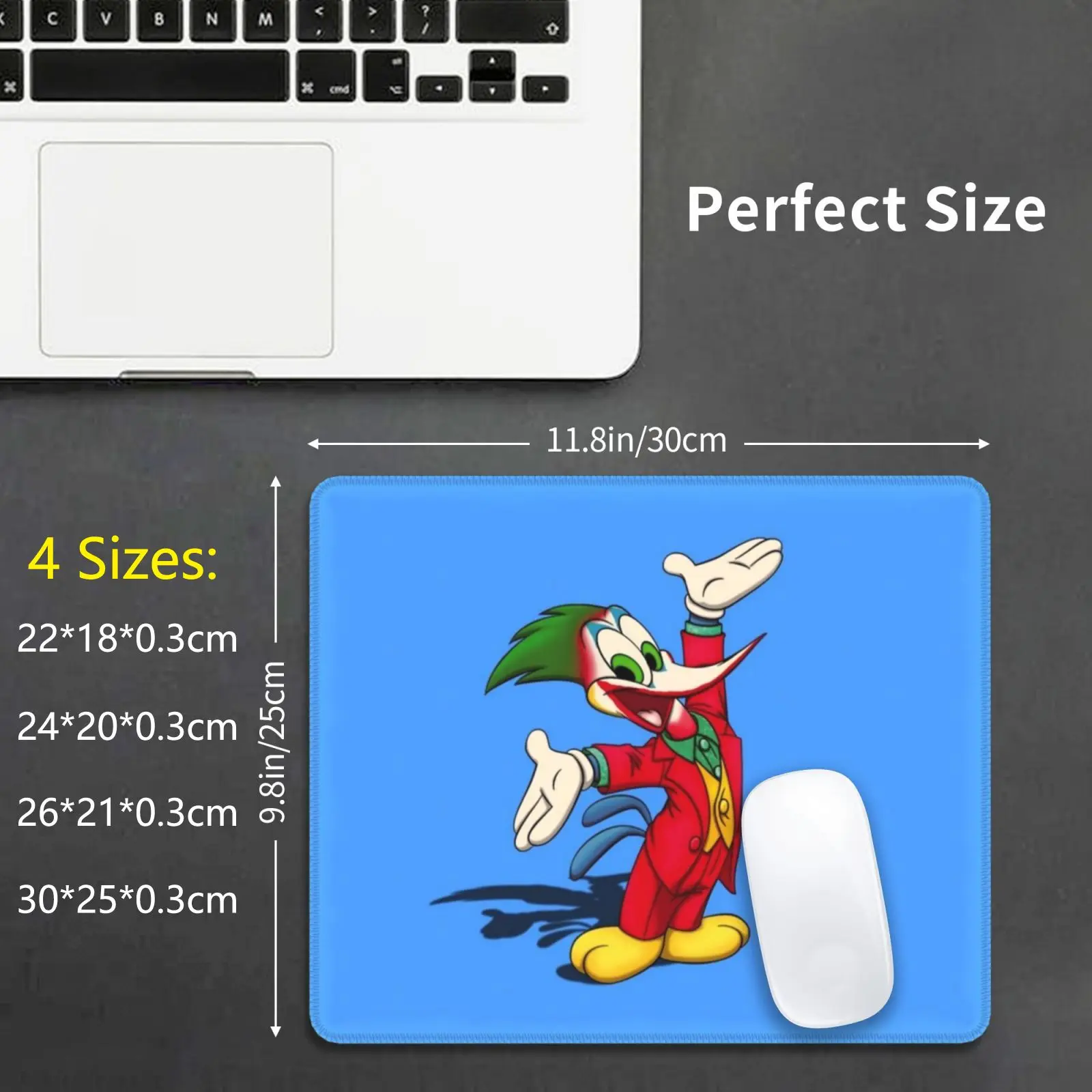 Вуди дятджокер коврик для мыши DIY печать древесного дерева дятник джокер