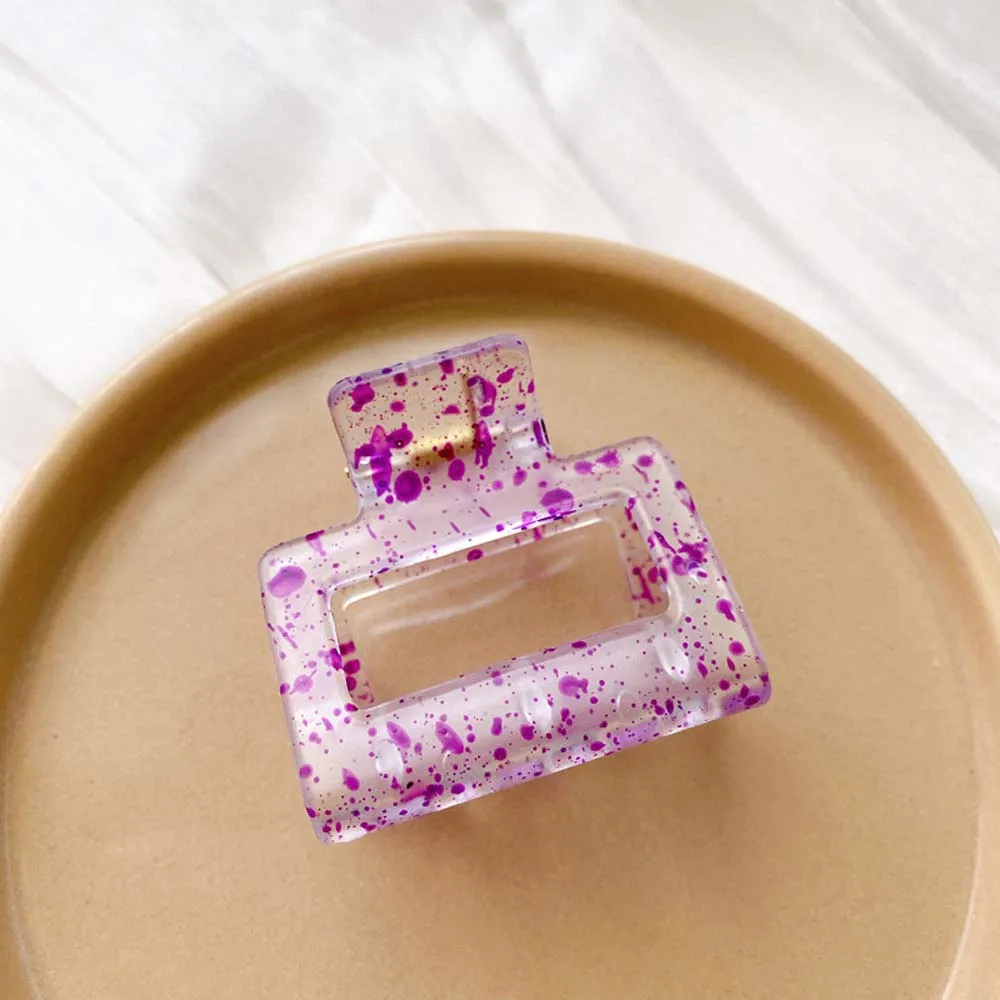 

Элегантный темпераментный геометрический женский корейский маленький зажим для волос в виде акулы аксессуары для волос в горошек