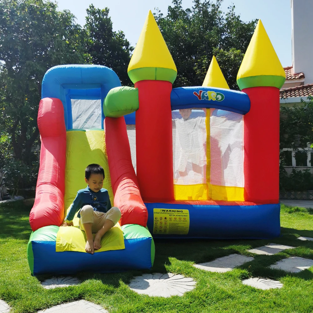 

YARD Bouncy Castle Bounce House With Slide Outdoor Inflatable Game 3.5*3*2.7 M Kids Birthday Gift Christmas Present