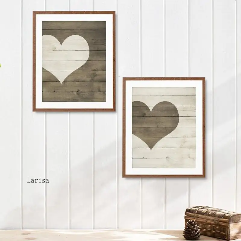 Скандинавская Картина на холсте любовь настенный художественный постер