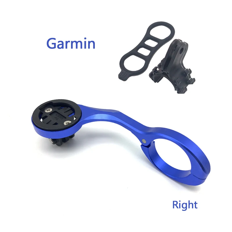 GARMIN blue righ Держатель для велосипедного компьютера GARMIN Edge 1000 MIO GoPro поддержка GoPro Крепление дорожные часы расширенное компьютерное сиденье держатель для велосипедного компьютера - Цвет: GARMIN blue righ
