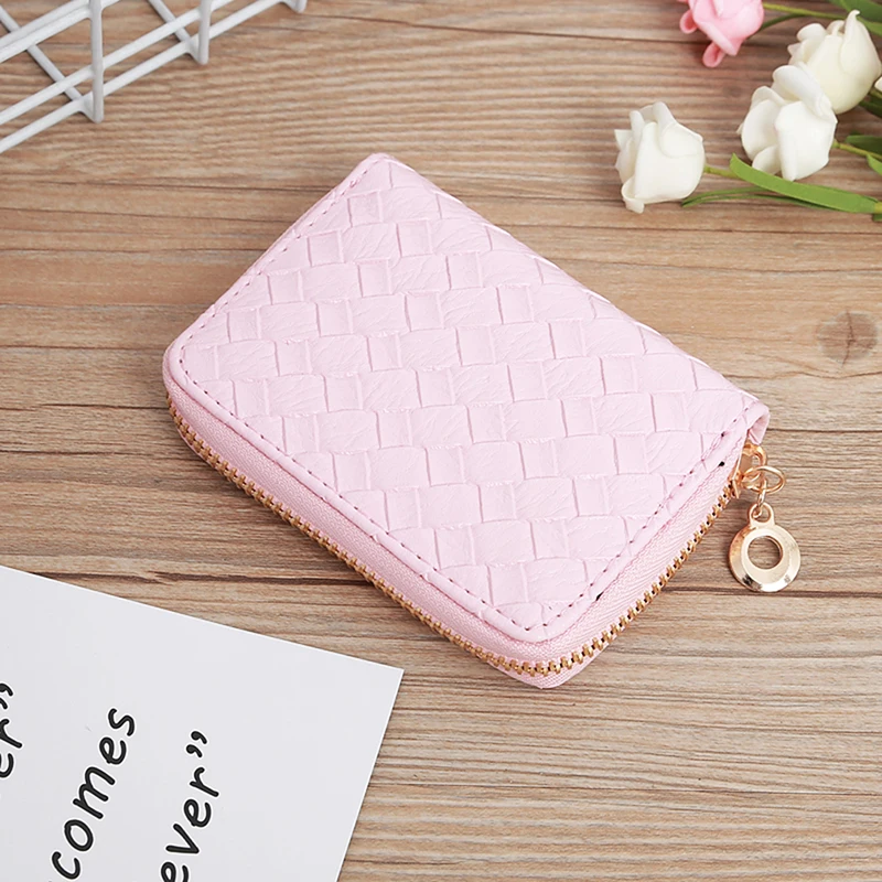 Небольшой кошелек портмоне Для женщин Кредитная карта ID держатель для карт чехол