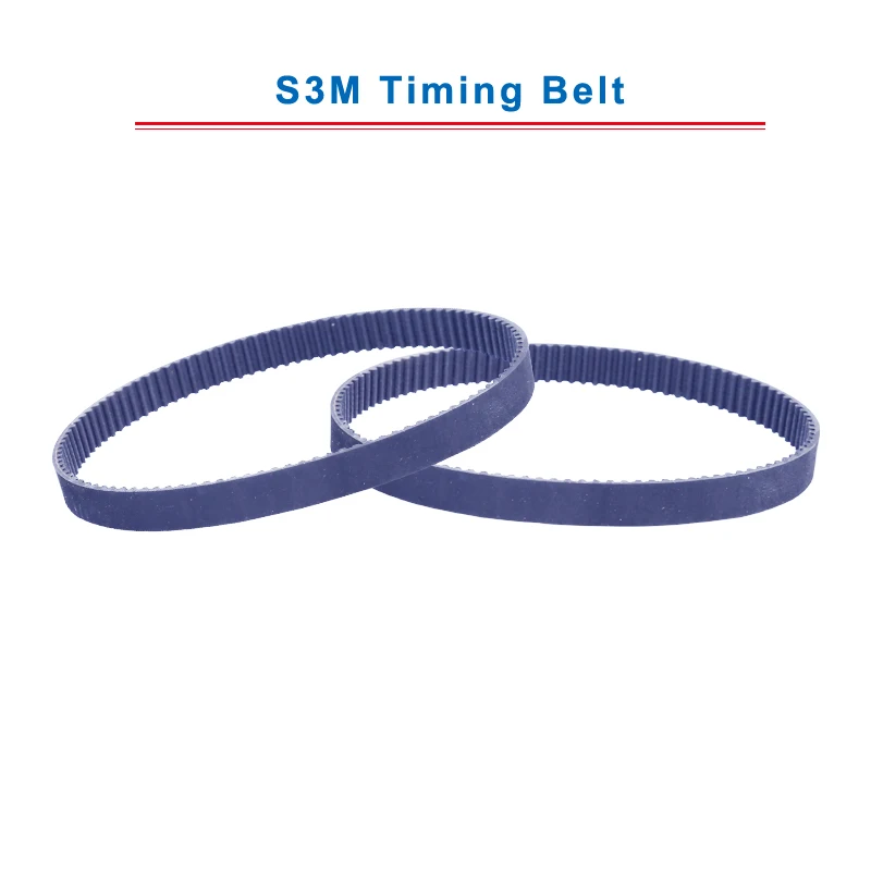 

S3M Timing Belt with circular teeth model S3M-273/276/279/282/285/288/291/294/297/300 teeth pitch 3mm belt thickness 2.2mm