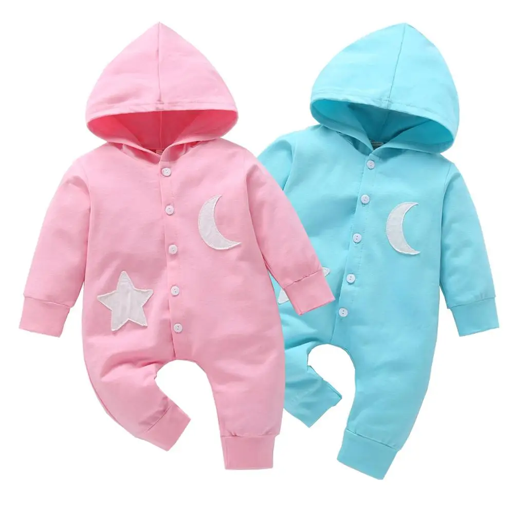 2019 г. Комбинезон для новорожденных мальчиков и девочек однобортный комбинезон с
