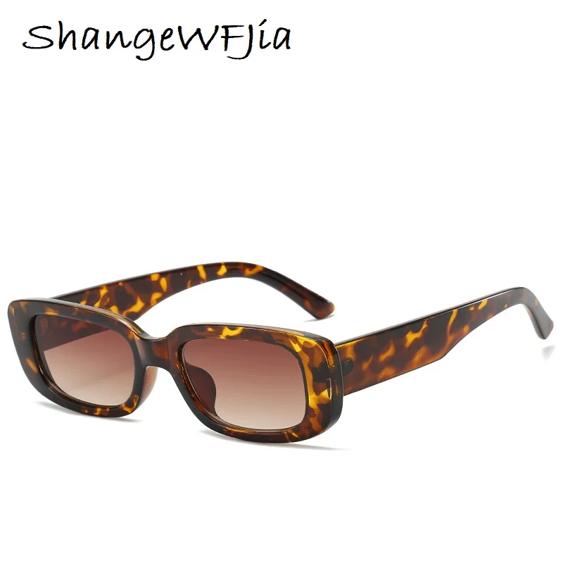 

2021 Black Sunglasses Men/Women Brand Designer Retro Sun Glasses Rectangle Eyeglasses Female Eyewears Lentes De Sol Mujer