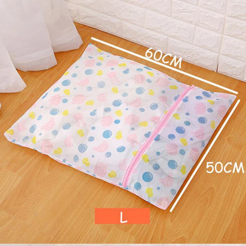 

3 Size Polyester Mesh Laundry Bag Polyester Washing Net Bag For Underwear Sock Washing Machine Pouch Clothes Bra Bags