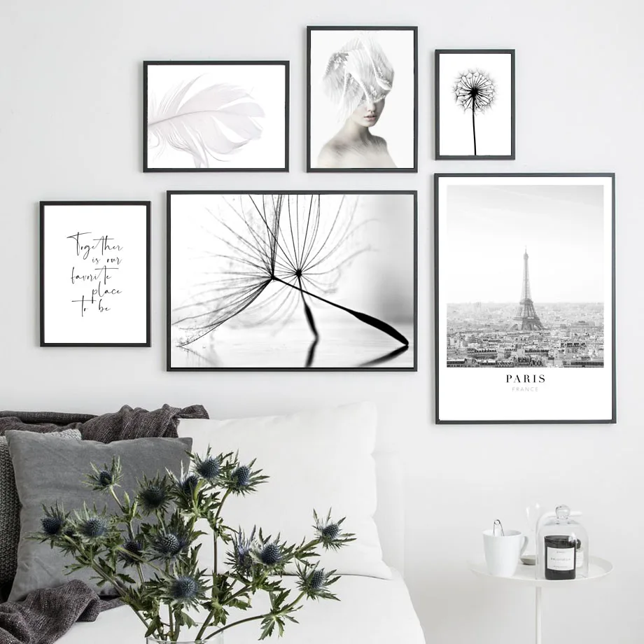 С оригинальными рисунками &quotПарижская башня принт в виде одуванчиков платье для