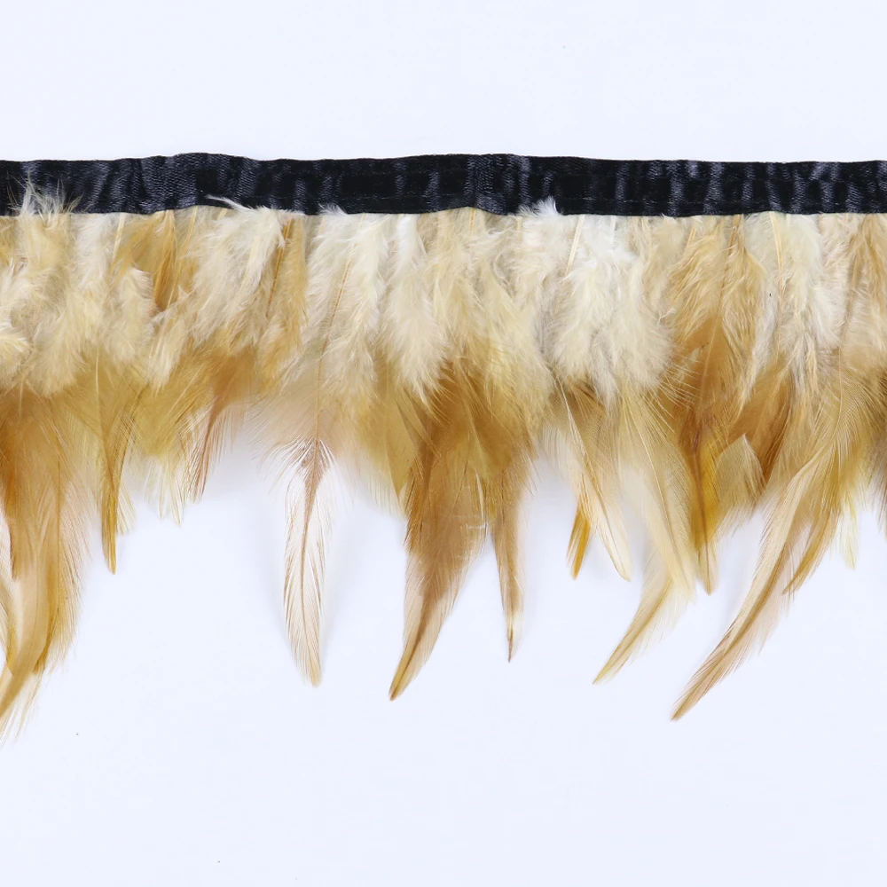 Петушиные перышки шириной 4 6 дюймов 1 метр для платья одежды швейных украшений