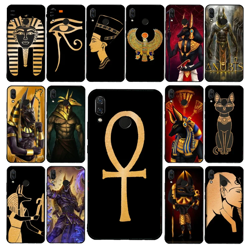 Художественный Египетский чехол Babaite для телефона Nefertiti Anubis Ankh Фараон Xiaomi Redmi8 4X 6A 9