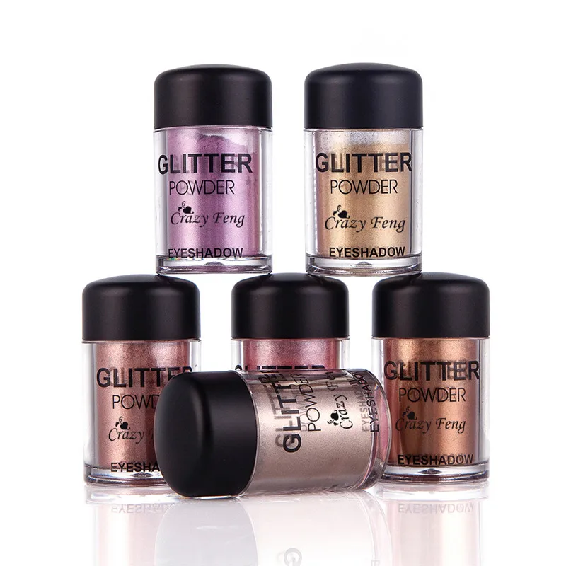 12 цветов мерцающие долговечные одноцветные тени для век женщин и девочек макияж