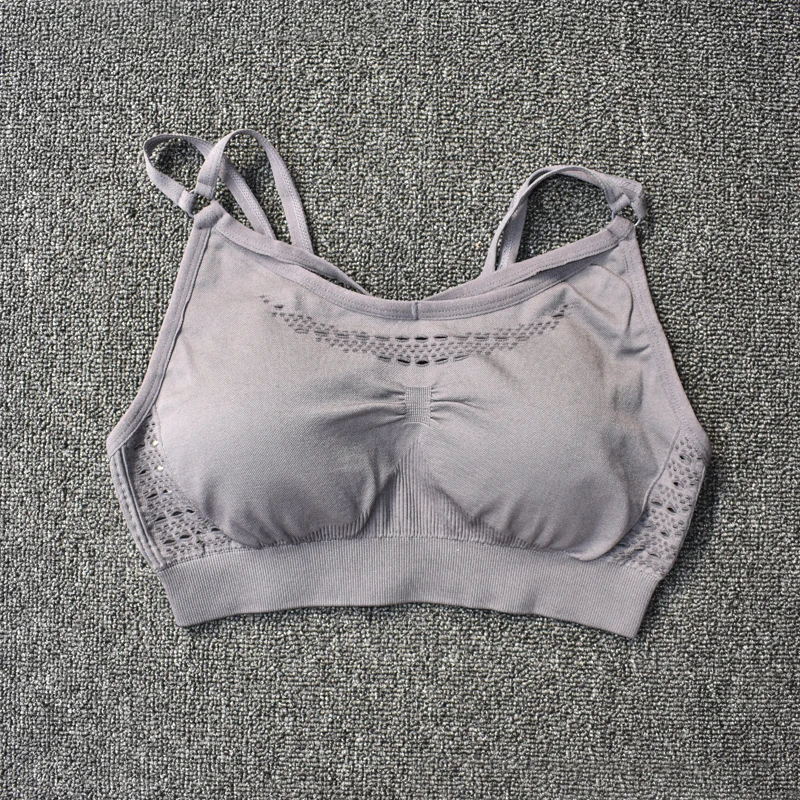 Женский бесшовный спортивный костюм для йоги комплект из 2 предметов спортивная