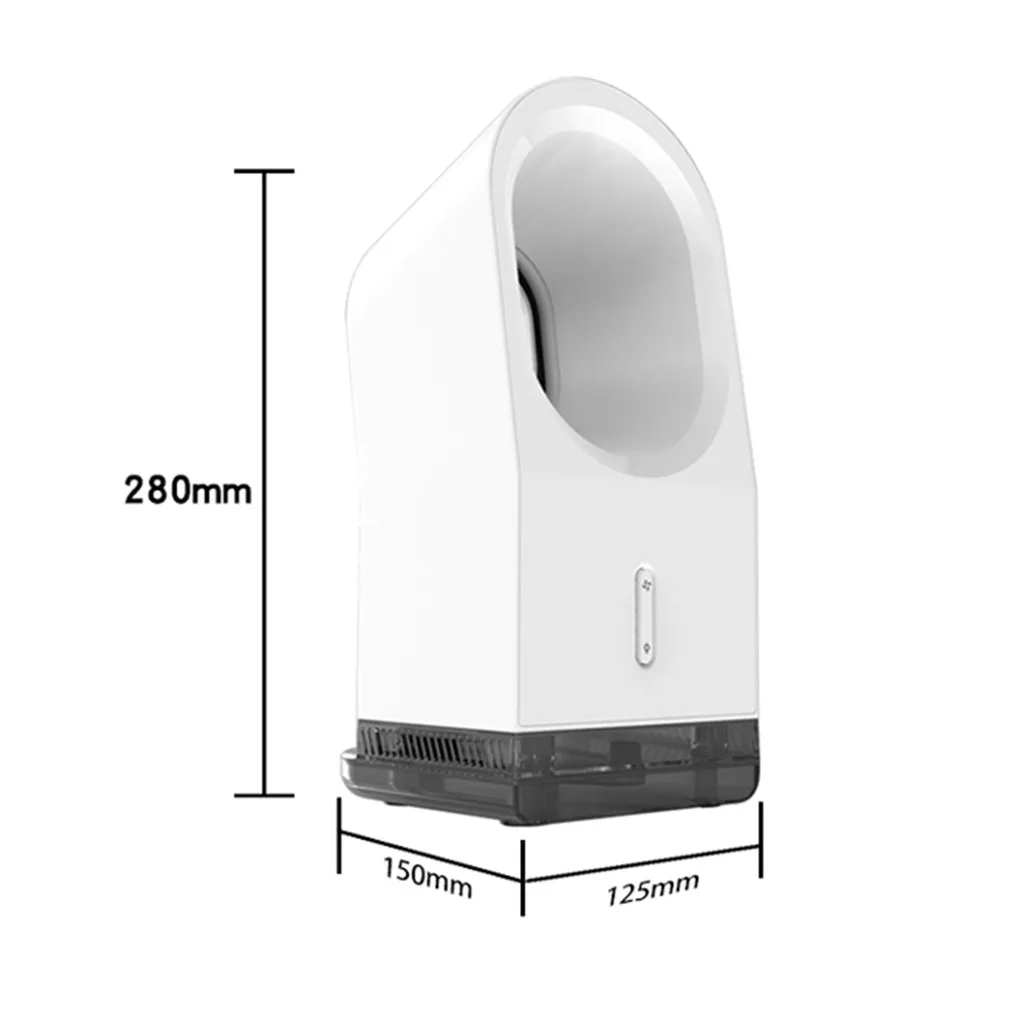 Настольный вентилятор для умного дома охлаждающий с ночным светильник Том