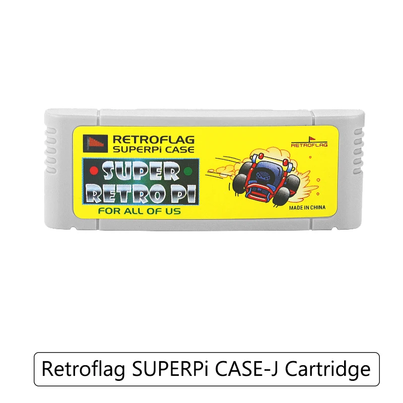 Ретро Флаг SUPERPi CASE J картридж для Raspberry Pi 3B +/3B|Аксессуары демонстрационных стендов|