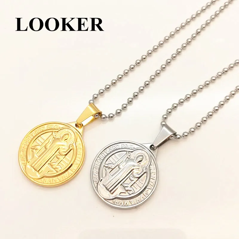 LOOKER католическая религиозная богиня Дева Мария золотого и серебряного цвета из