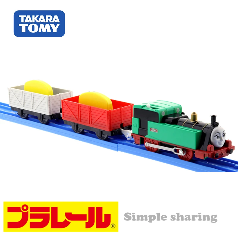 TAKARA TOMY Plarail THOMAS &amp FRIENDS GINA железнодорожный поезд моторизованный локомотив модель