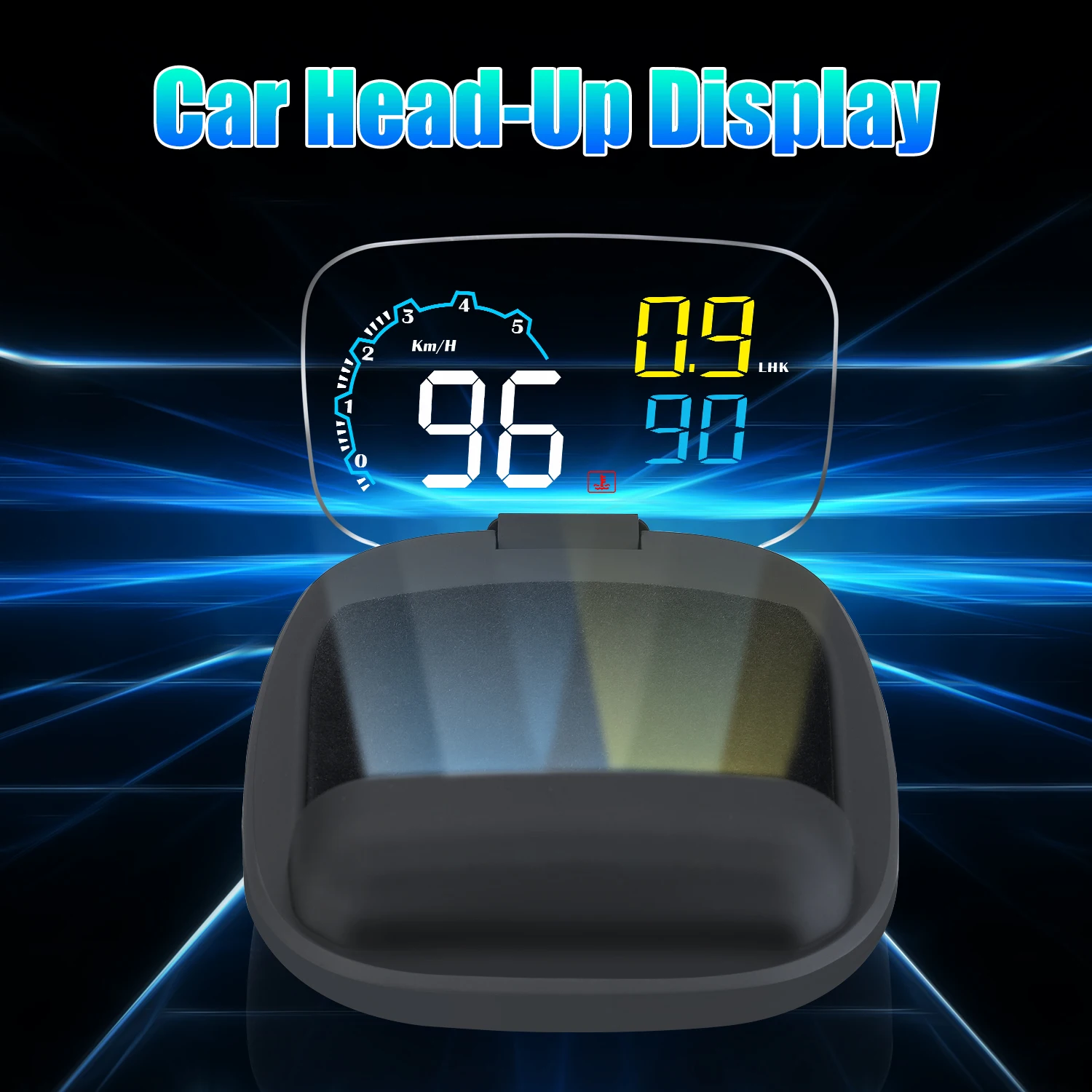 C600 HUD Автомобильный дисплей OBD2 светодиодный проектор лобового стекла OBD II OverSpeed