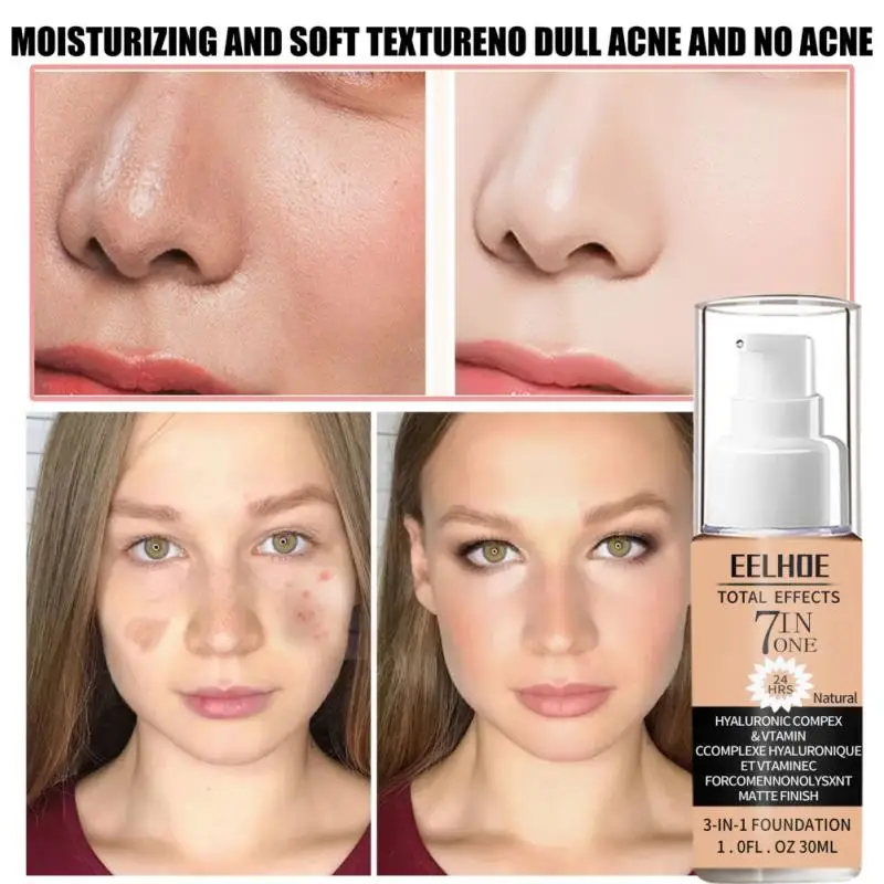 Waterproof Eye Concealer Base Full Coverage Suit for All Color Skin Face Makeup Liquid Cosmetics | Красота и здоровье