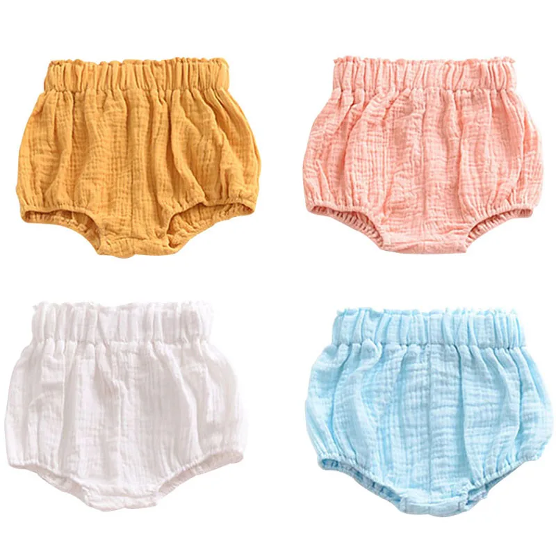 Новинка кавайные штанишки для новорожденных штаны из хлопка и льна треугольные