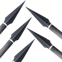 20 piecesset of universal carbon steel tip traditional composite bow and arrow accessories with replaceable metal tips