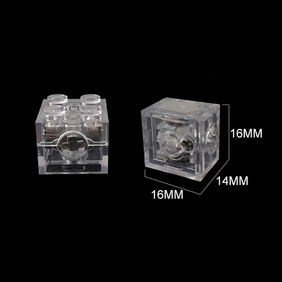 5 шт. 2x2 точечный светодиодный светильник красочные аксессуары классический