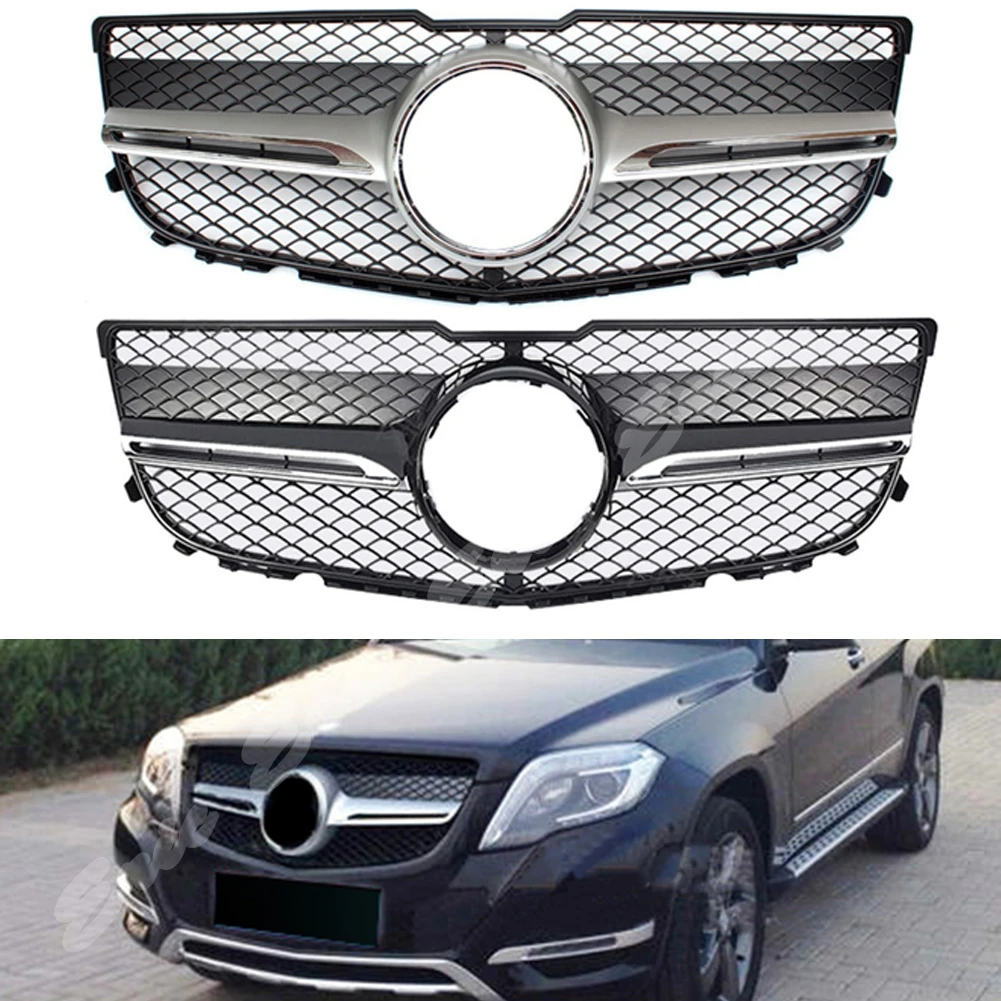 Передний гоночный бампер решетка верхняя Facelift гриль для Mercedes Benz X204 GLK Class 2013 2014