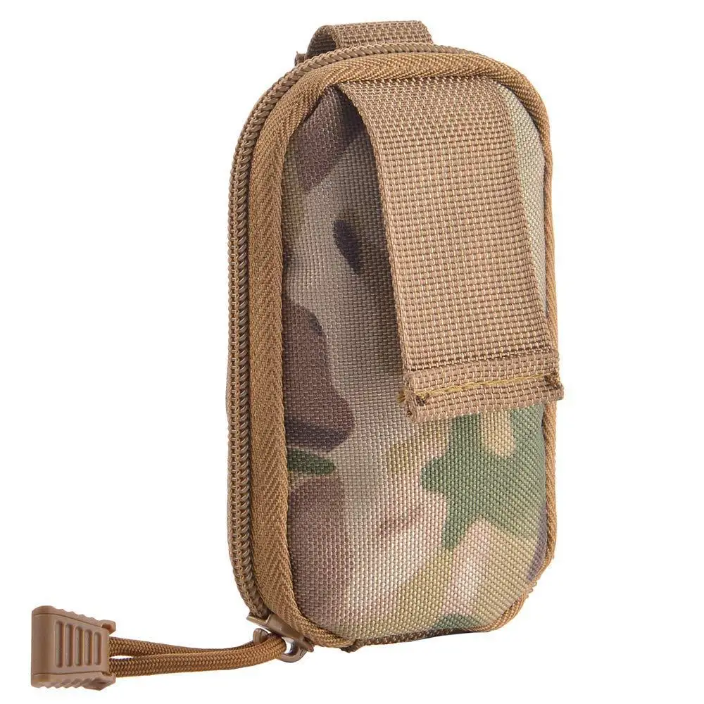 

Molle Tactical Bag Millitary Camouflage Waterproof Bag Hiking Camping Pouch Belt Loop Waist Bag for Mobile Hunting Accessories