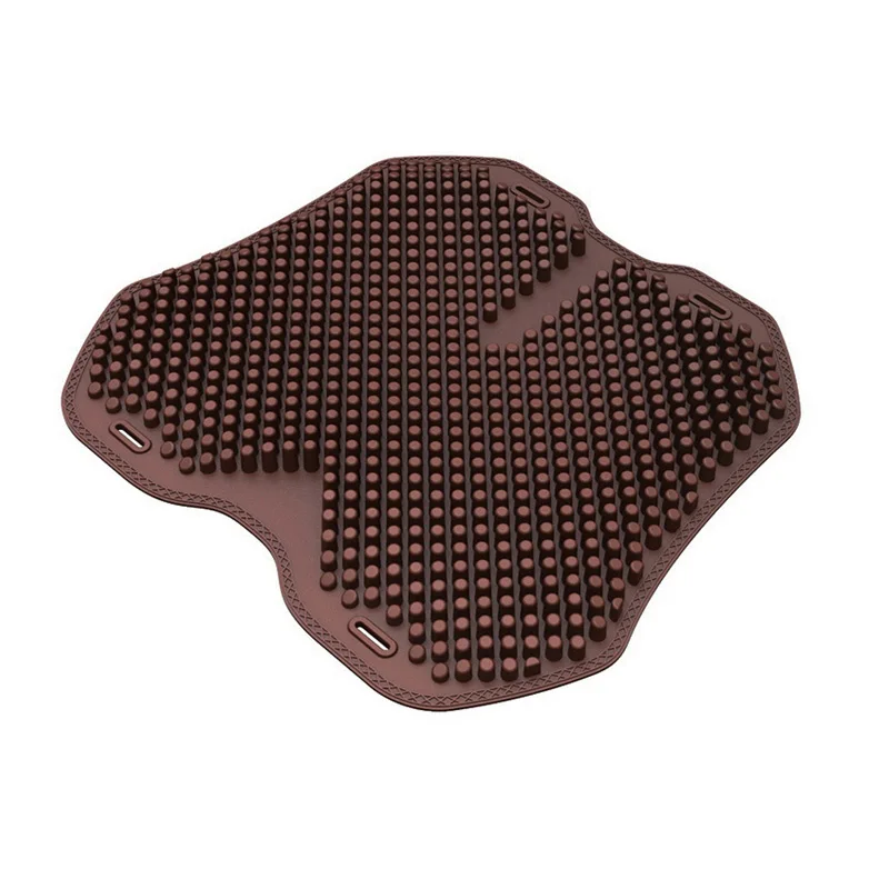 

QHCP Elastic Gel Seat Cushion Silicone Cooling Mat Support Non Slip Summer Ice Pad Chair Car Seat Cushion For All Cars