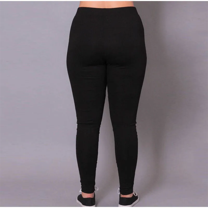 Плюс размер сексуальные леггинсы с контрастной сетчатой вставкой повседневные