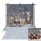 MOCSICKA Рождественская вечеринка фотография Фон зимние снежинки звезды дети Новорожденные декорация фон Фотофон фотосессия