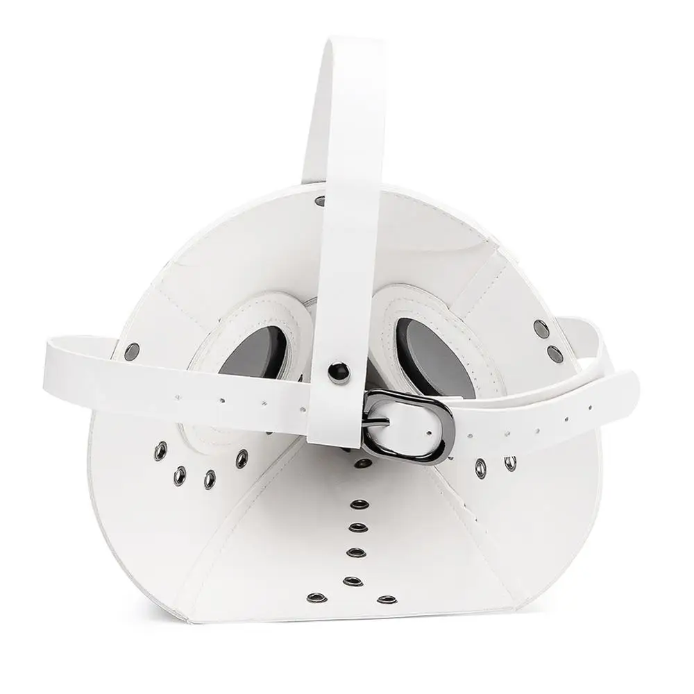 Plague Doctor Mask Beak Long Nose Cosplay Fancy Gothic Retro Rock Leather Halloween Black White | Тематическая одежда и