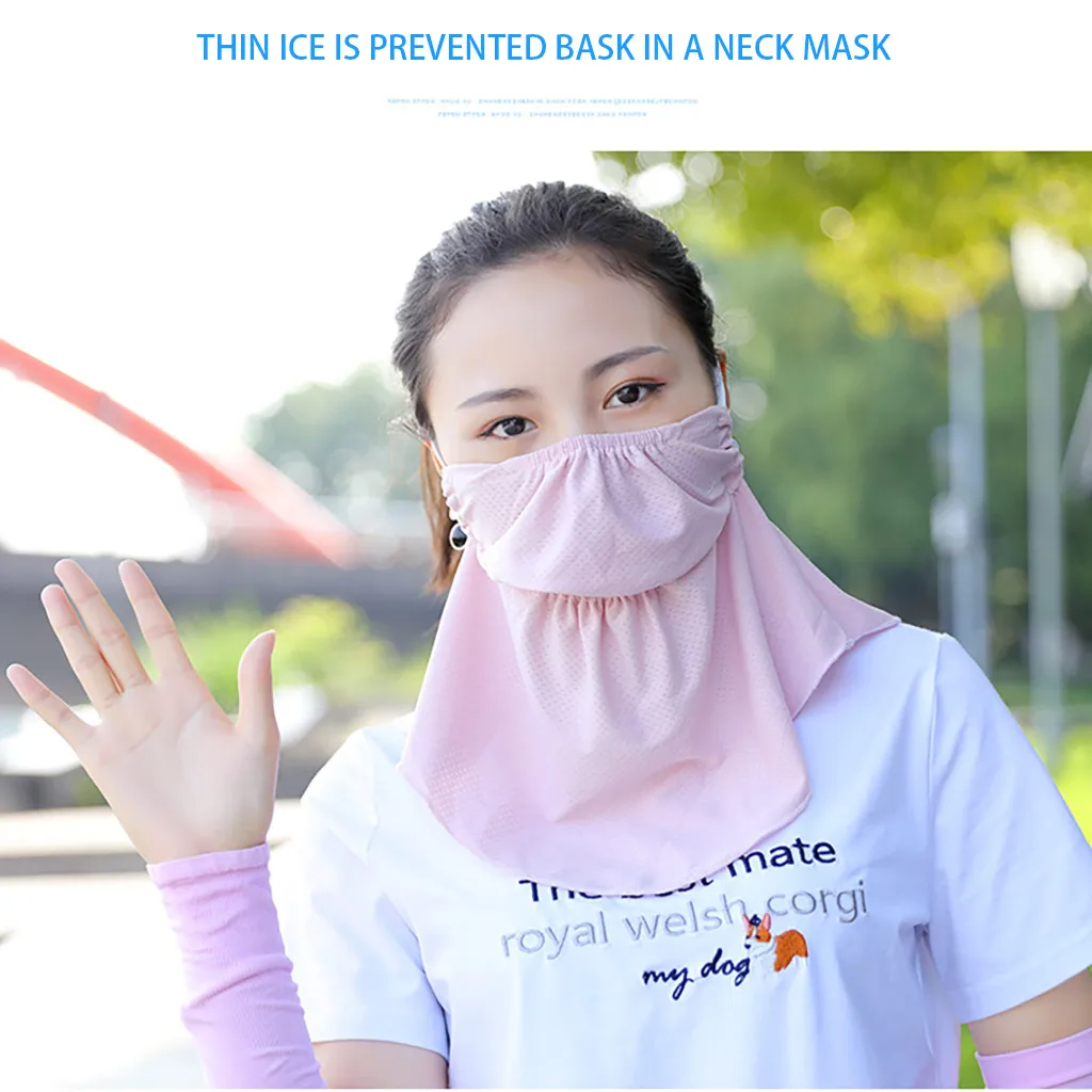 Солнцезащитный крем УФ козырек маски пыленепроницаемый защита для шеи дышащая