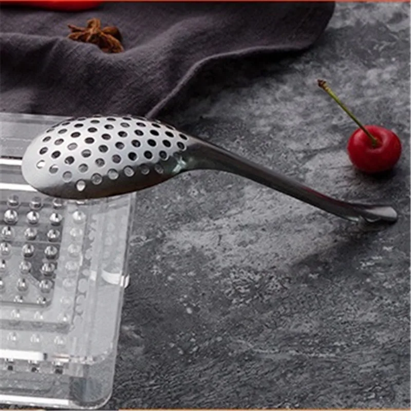 Ложка из нержавеющей стали для икры 100 шт.|Ложки| |