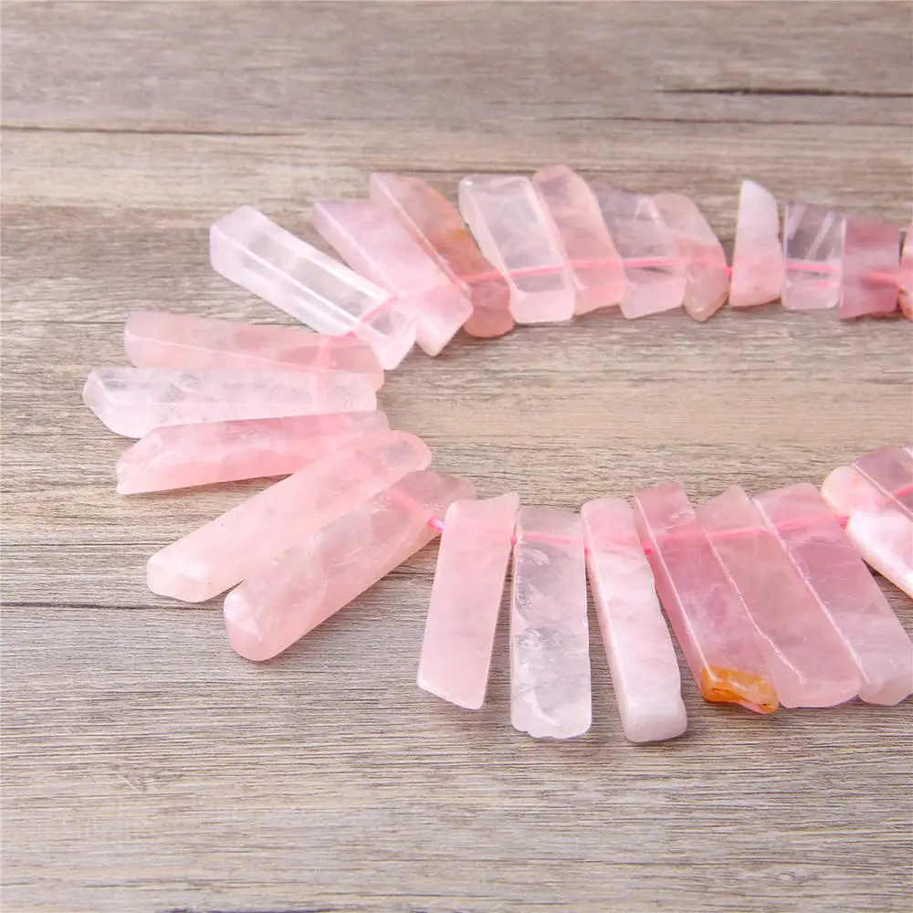 Натуральные плоские блестящие бусины с бусинами розовые отверстием подвеска