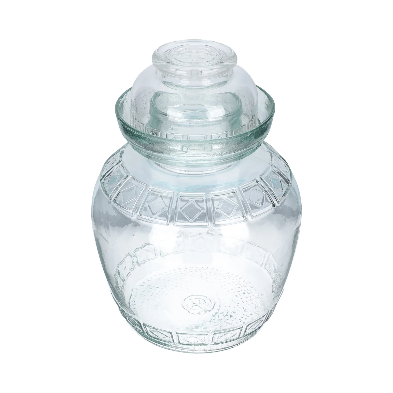 

1 Set Transparent Pickle Jar Glass Sealing Jar Storage Can Storage Jar For Home