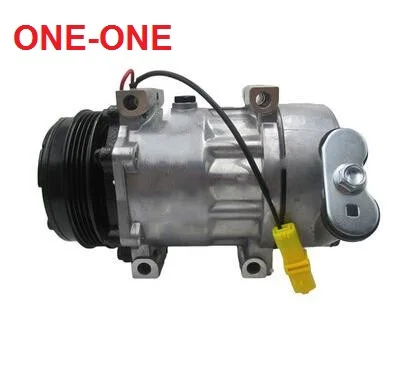 Компрессор переменного тока A/C 7V16 4PK 112MM 71721759 71721760 504005418 504384357 для PEUGEOT|Компрессор и