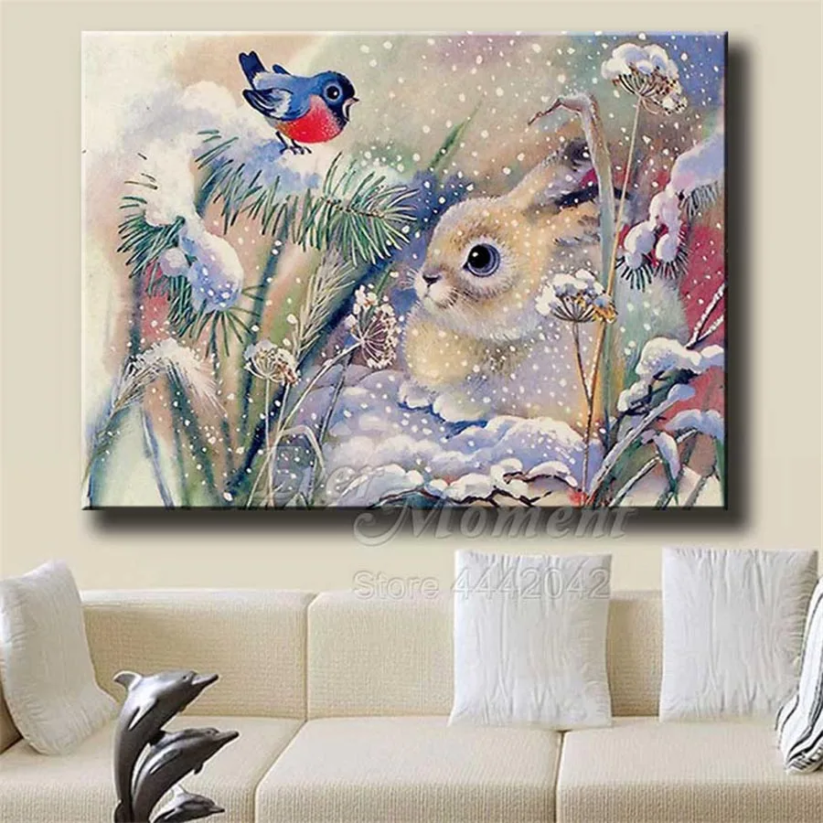 Когда-нибудь момент алмазов с рюшами и вышивкой в виде кролика Футболки